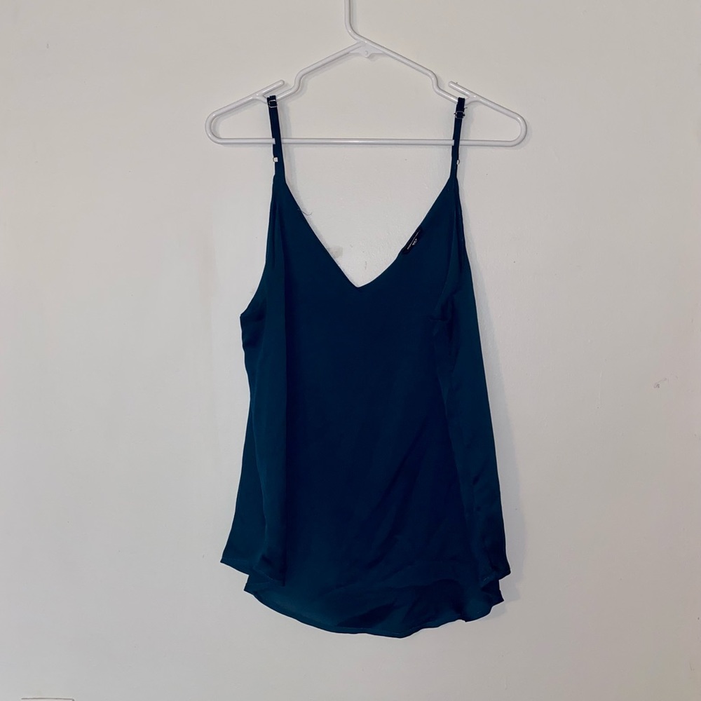 Green tank top